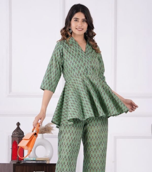 Cotton Cord Set In Belt Style
