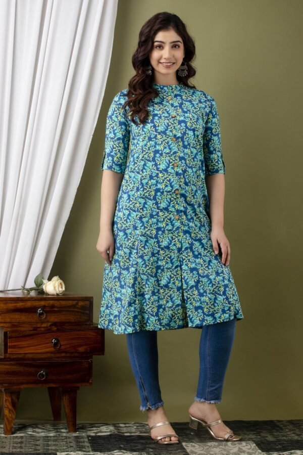 Princess cut A-line kurti